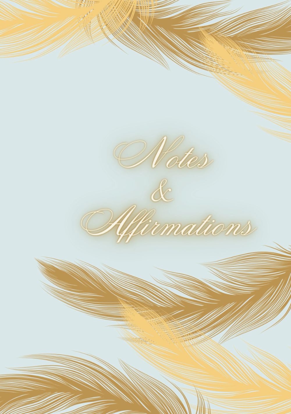 Men Women Manifestation Affirmations Notes Journal