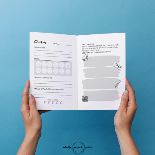 Teen Daily Journal self care positive mindset