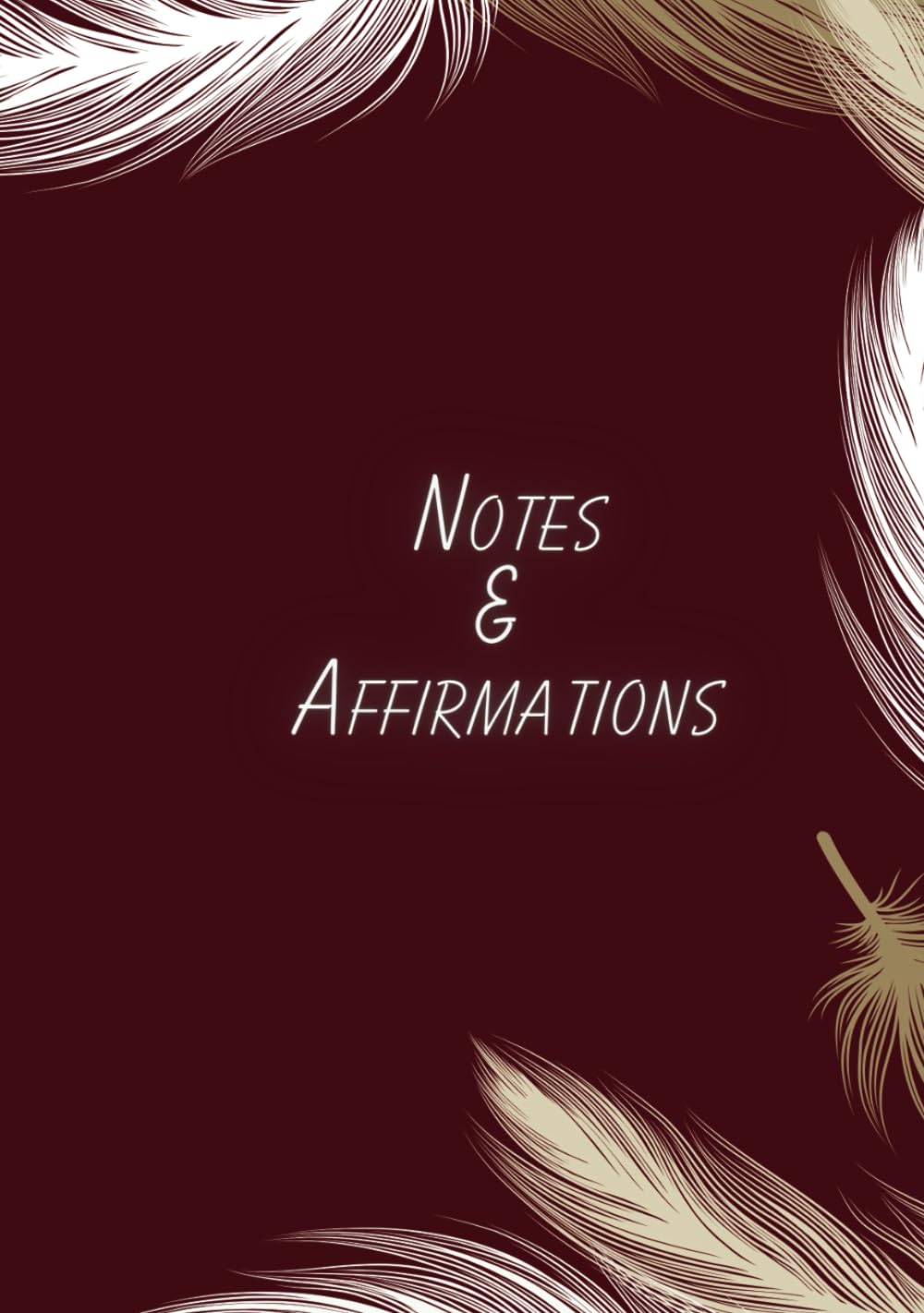 Men Women Manifestation Affirmations Notes Journal